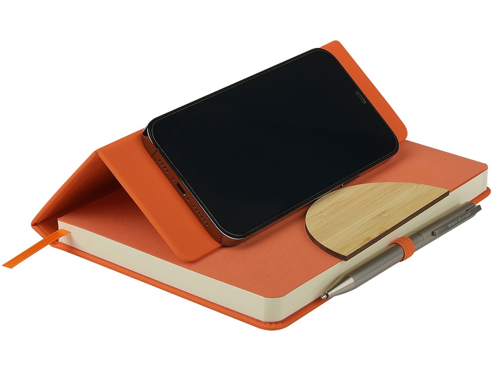 Ежедневник недатированный А5 Bosforo, оранжевый