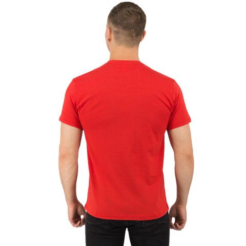Футболка Star, мужская (красный, M)