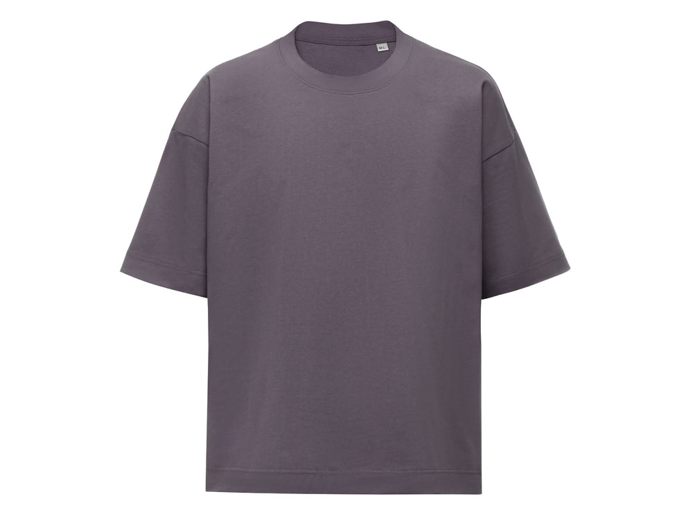 Футболка оверсайз Beta.01 унисекс, темно-серый