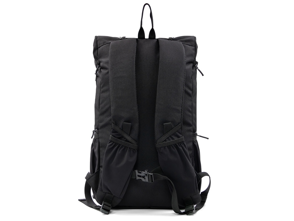 Легкий складывающийся рюкзак-мессенджер Venturer Eco, черный