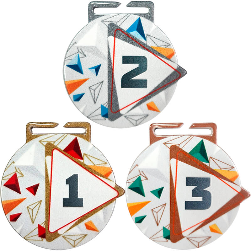 Комплект медалей Лавна 1,2,3 место