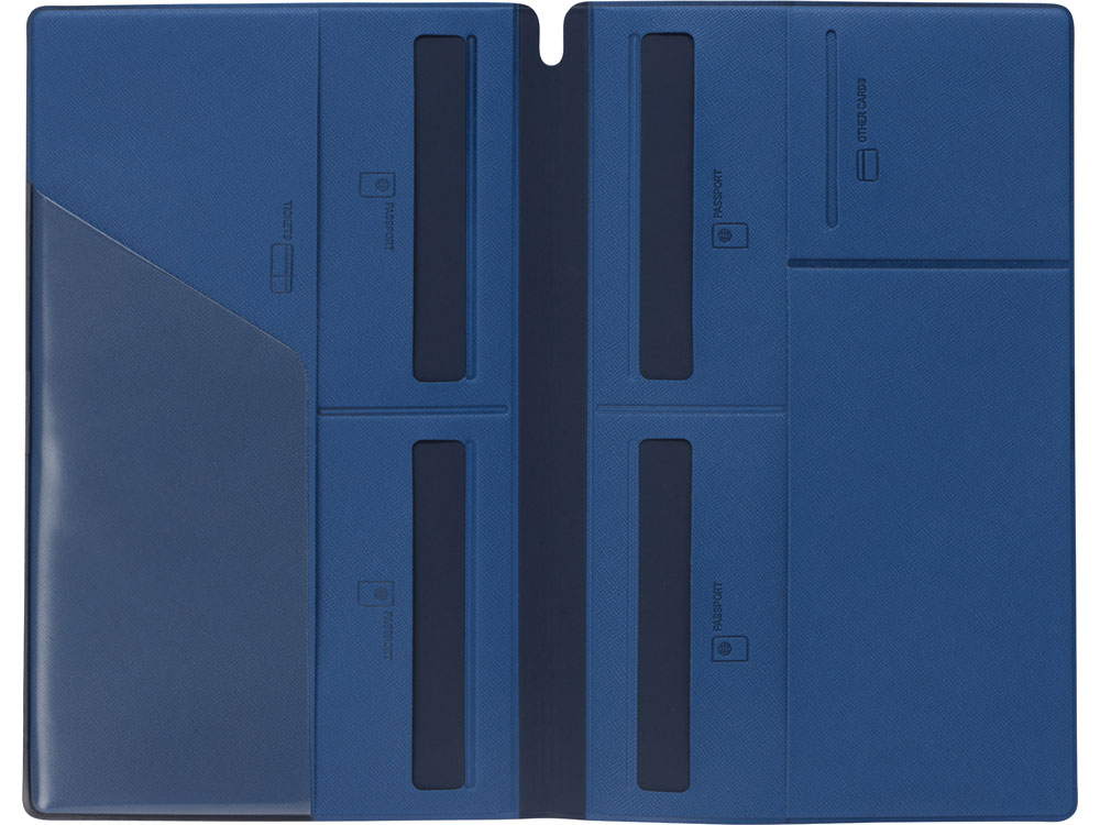 Семейный органайзер для путешественника Famtrip, синий