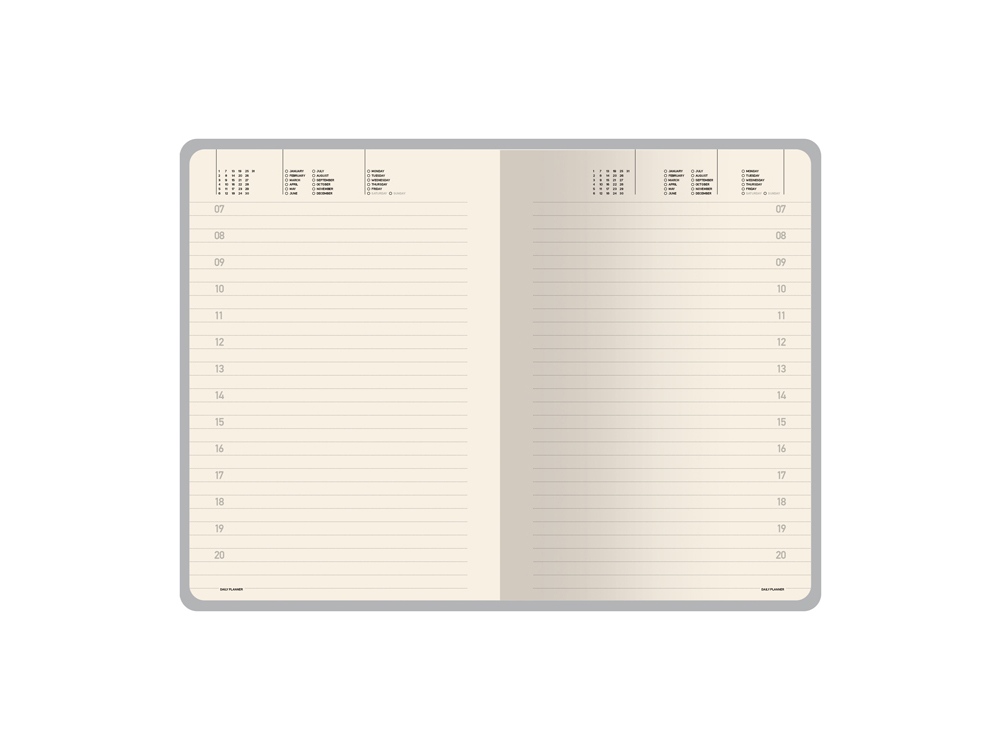 Ежедневник недатированный А5 Megapolis Loft, фиолетовый