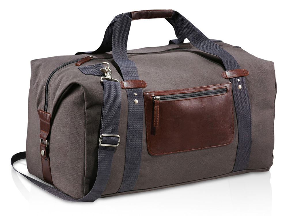 Сумка Duffel, коричнево-серый Сумка Duffel, коричнево-серый