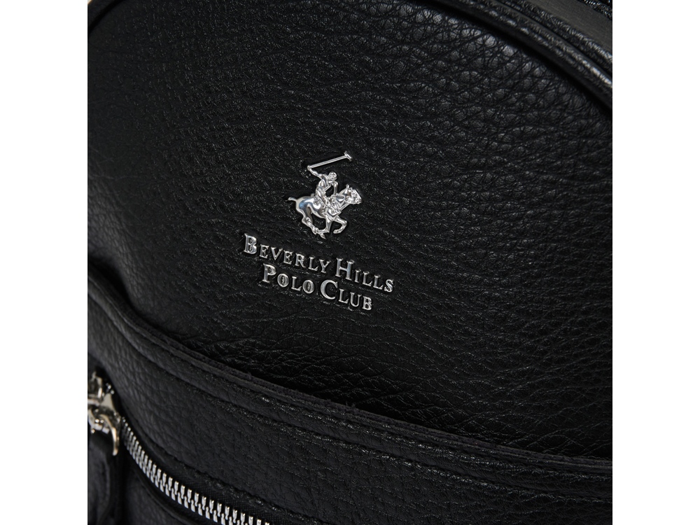 Рюкзак женский Beverly Hills Polo Club, черный/стальной