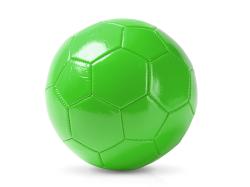 Футбольный мяч FABIO 2-го размера из искусственной кожи, папоротник