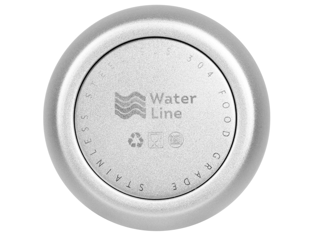 Герметичная вакуумная термокружка Pillar,550 мл, серебристый (Р)