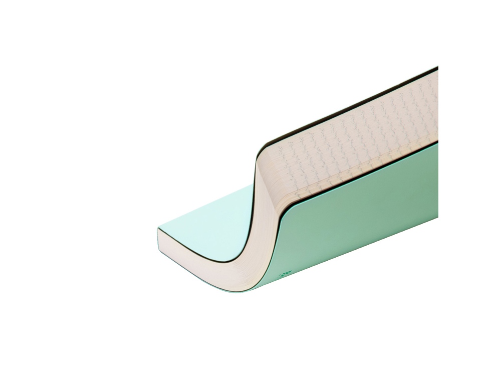 Ежедневник А5 недатированный Megapolis Flex, зефирный мятный