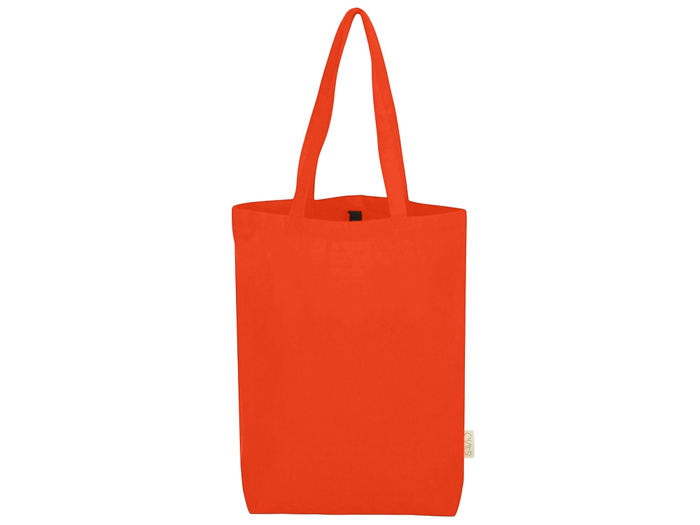 Сумка Fixy из переработанного хлопка с фиксирующей эластичной лентой, красный