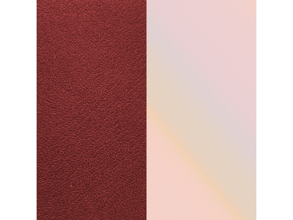 Двусторонняя кожаная вставка для браслета 8 мм