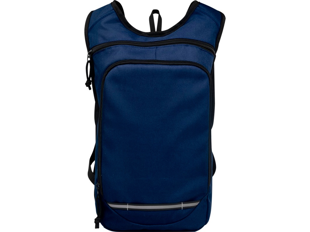 Рюкзак для прогулок Trails объемом 6,5 л, изготовленный из переработанного ПЭТ по стандарту GRS, темно-синий