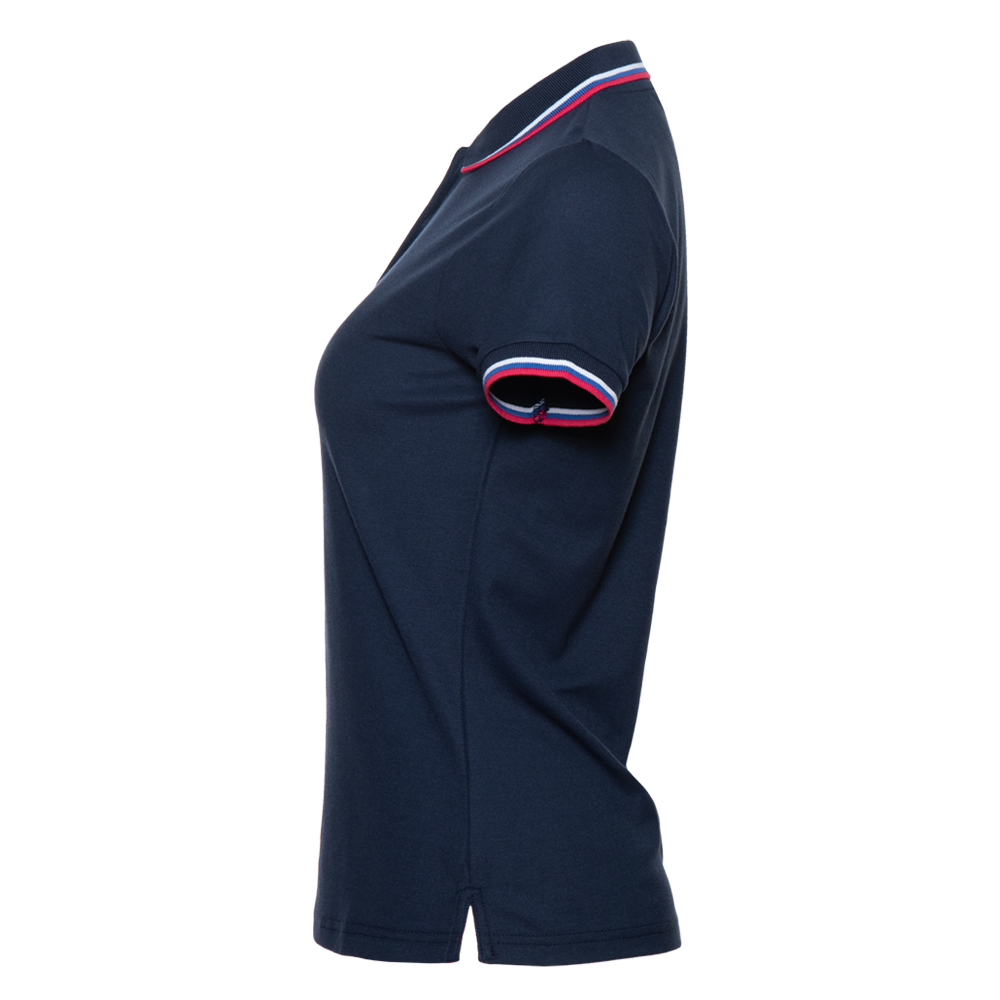 Рубашка поло женская STAN триколор хлопок/полиэстер 185, 04WRUS