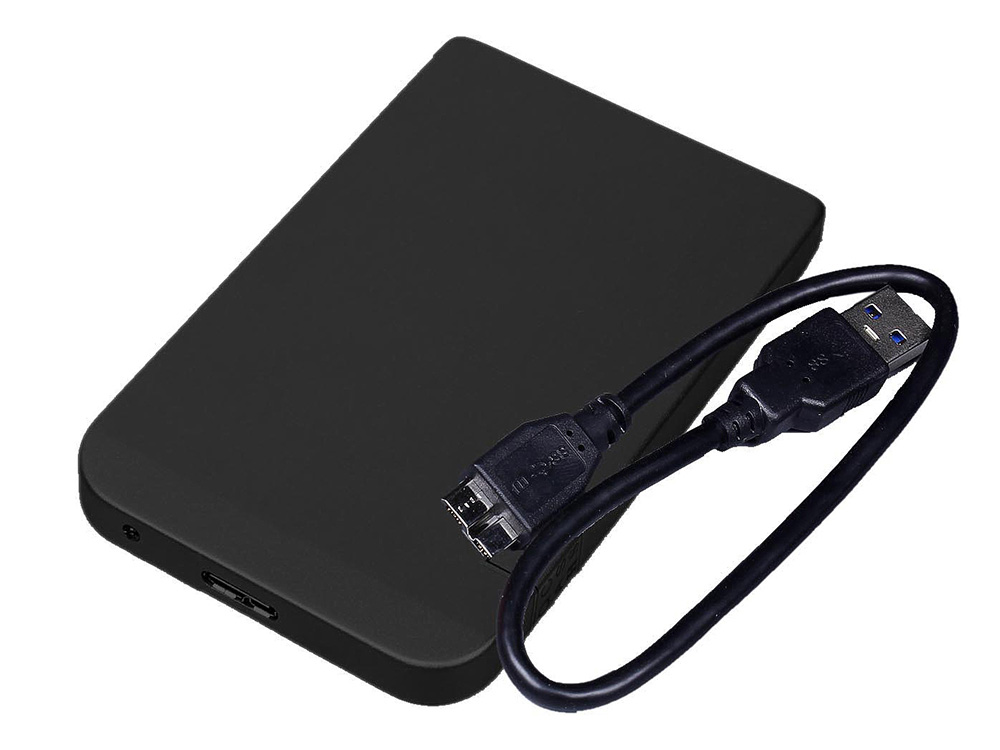 Внешний жесткий диск Saturn 500 Гб, черный