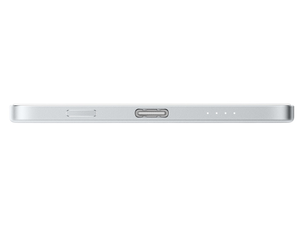 Внешний аккумулятор Xiaomi UltraThin Magnetic Power Bank 5000 15W GL Glacier Silver