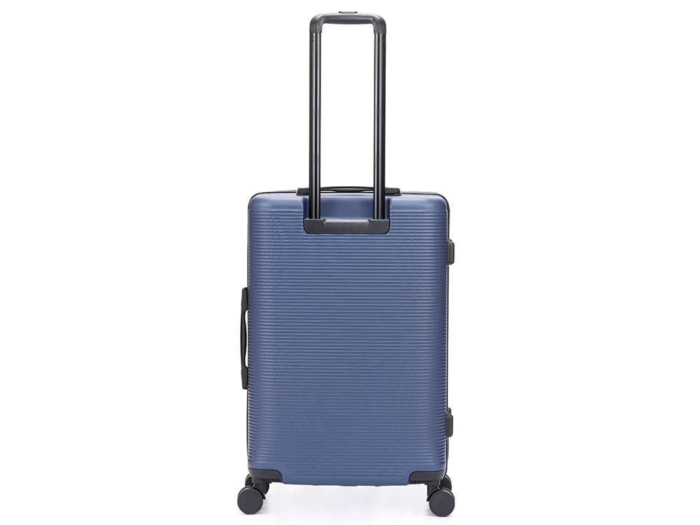 Чемодан TORBER Onego, синий, ABS-пластик, 69,5 х 46 х 26 см, 69 л