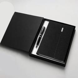 Подарочный набор Tactical Dark: блокнот А5, ручка шариковая (P)