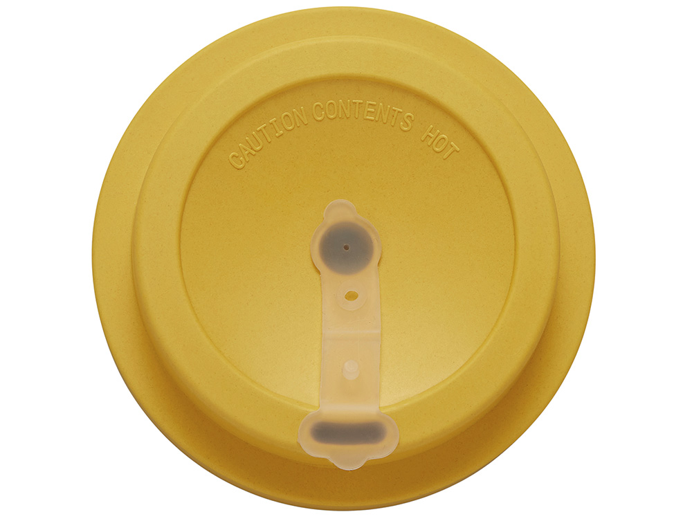 Термокружка Muffin из натуральных волокон, желтый Термокружка Muffin из натуральных волокон, желтый