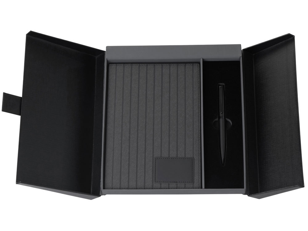 Подарочный набор Bradburry &Co с блокнотом А5 и ручкой, черный