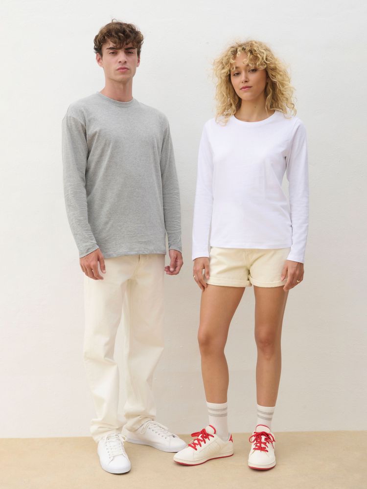 Футболка с длинным рукавом женская Monarch Women, белая