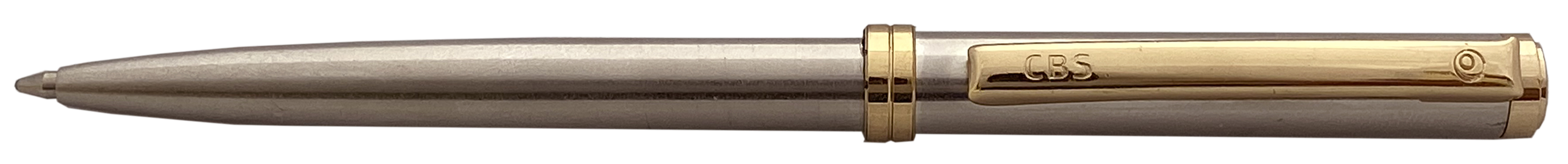 22391 Шариковая ручка DELGADO STEEL FINISH CBS натуральный/золотистый