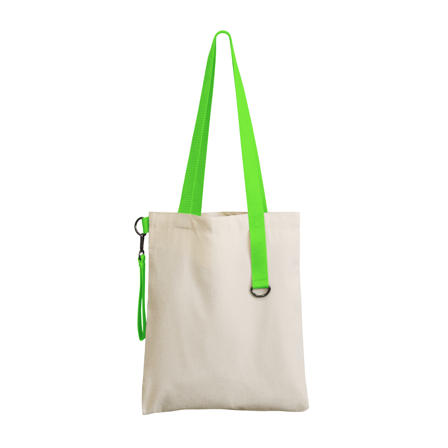 Шоппер Superbag (неокрашенный с салатовым)