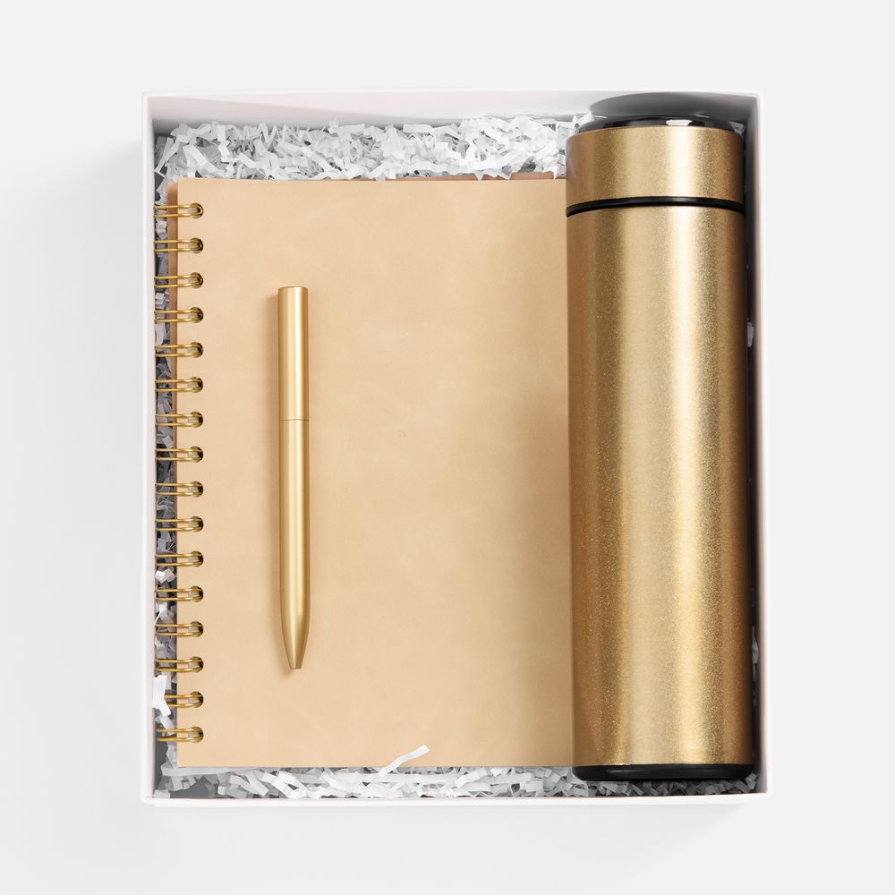 Набор Spiral Gold, бежевый