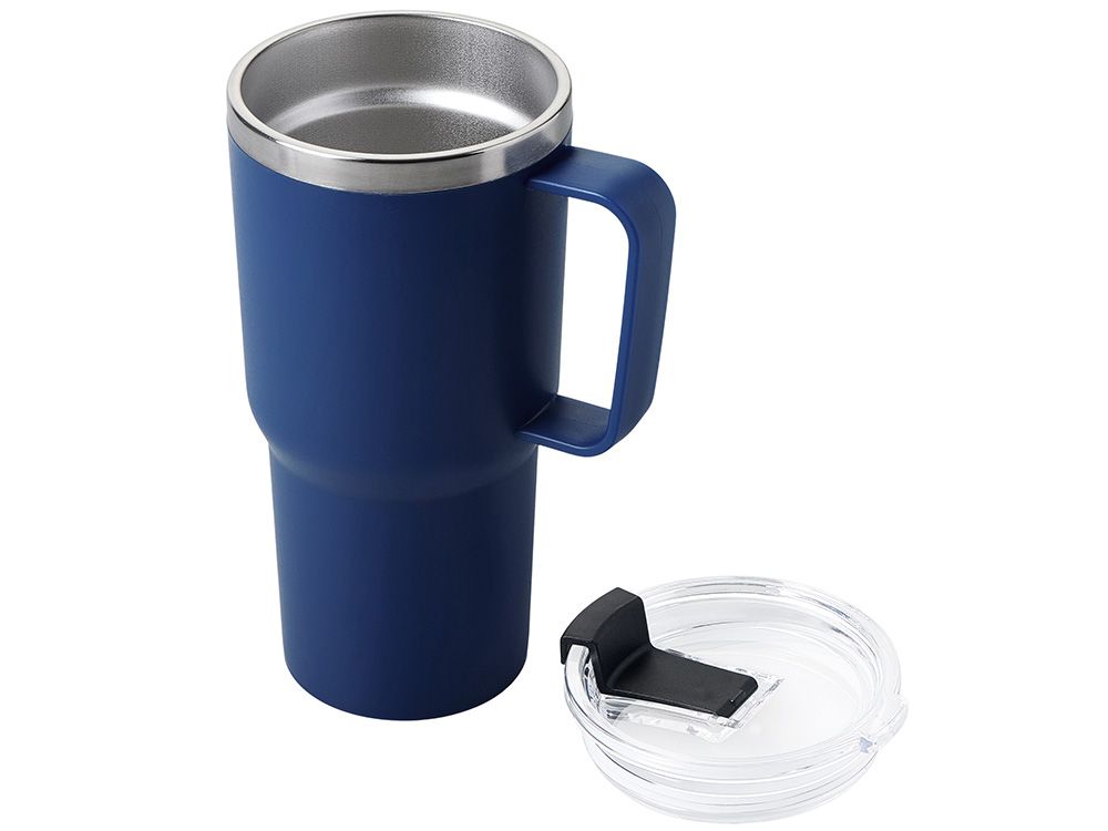 Термокружка KENCHER с двойными стенками из нержавеющей стали 304 и полипропилена, королевский синий