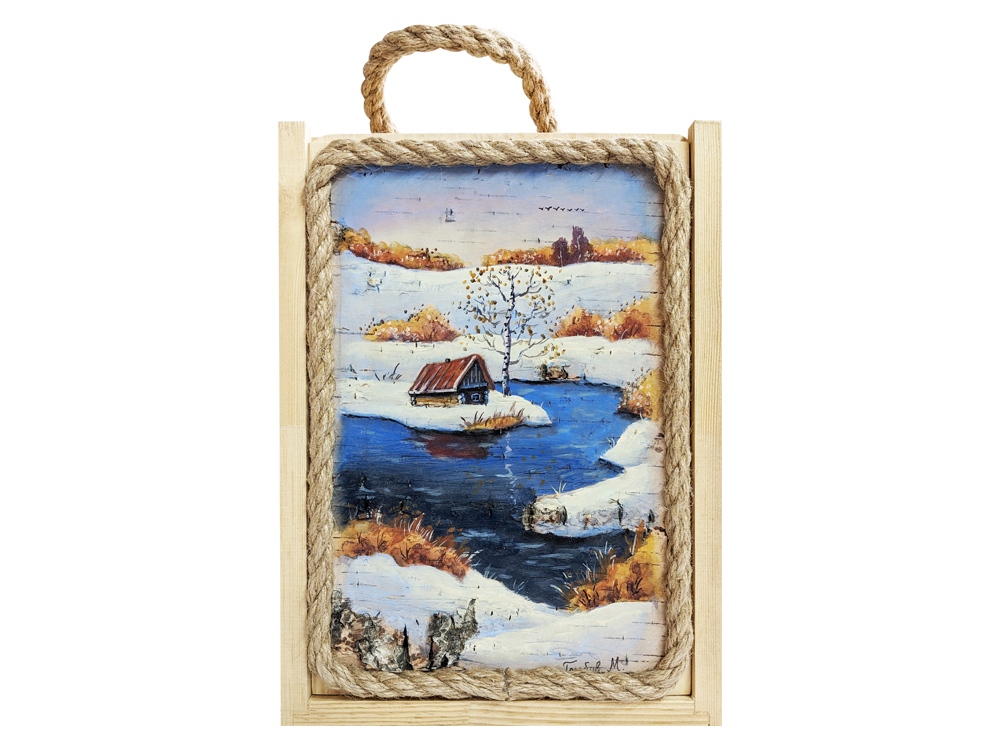 Подарочный набор Лесная заимка, бежевый Подарочный набор Лесная заимка, бежевый