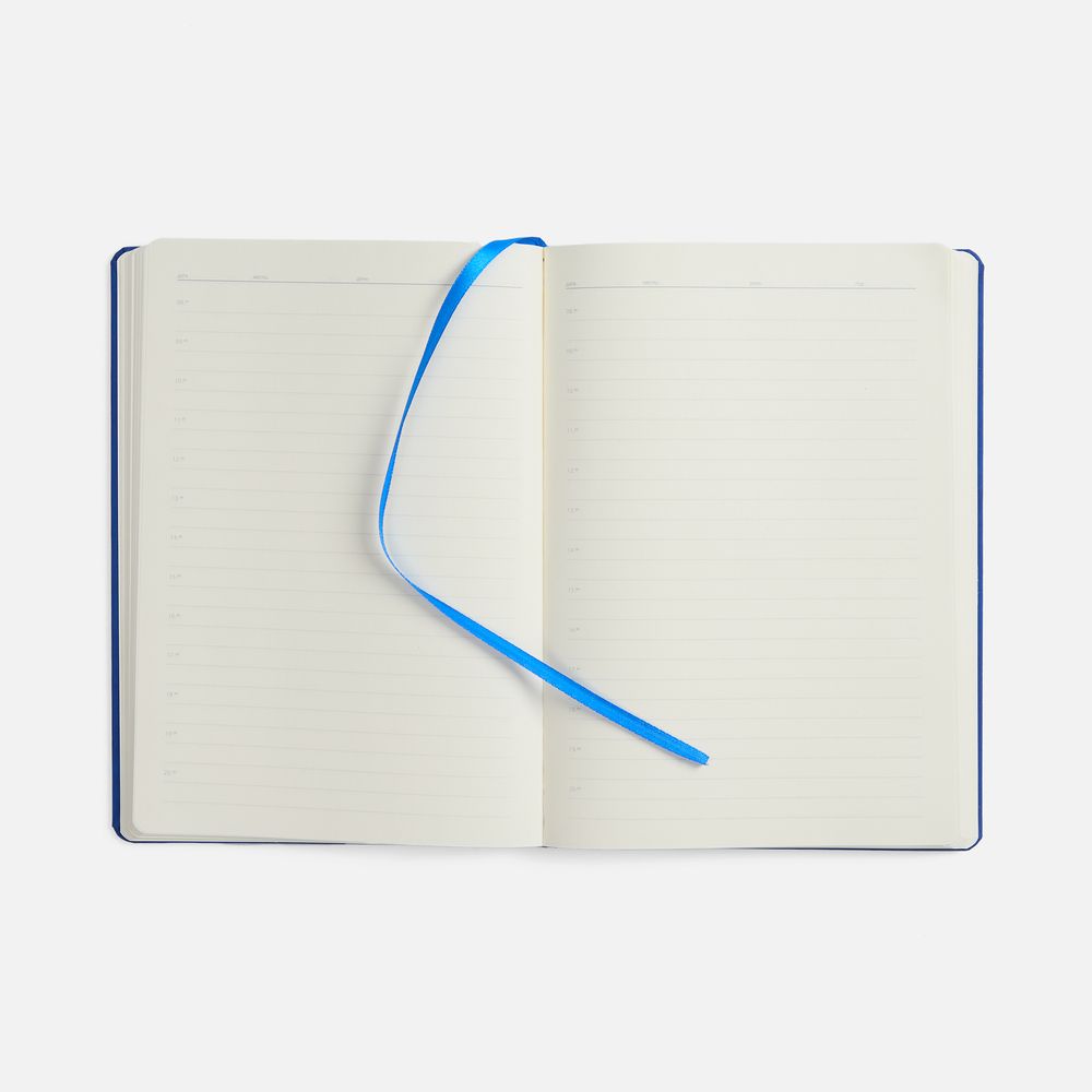 Ежедневник Urban Metal, недатированный, ярко-синий Ежедневник Urban Metal, недатированный, ярко-синий