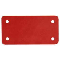 Шеврон 30*60 мм, красный Шеврон 30*60 мм, красный