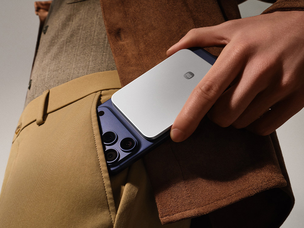 Внешний аккумулятор Xiaomi UltraThin Magnetic Power Bank 5000 15W GL Glacier Silver