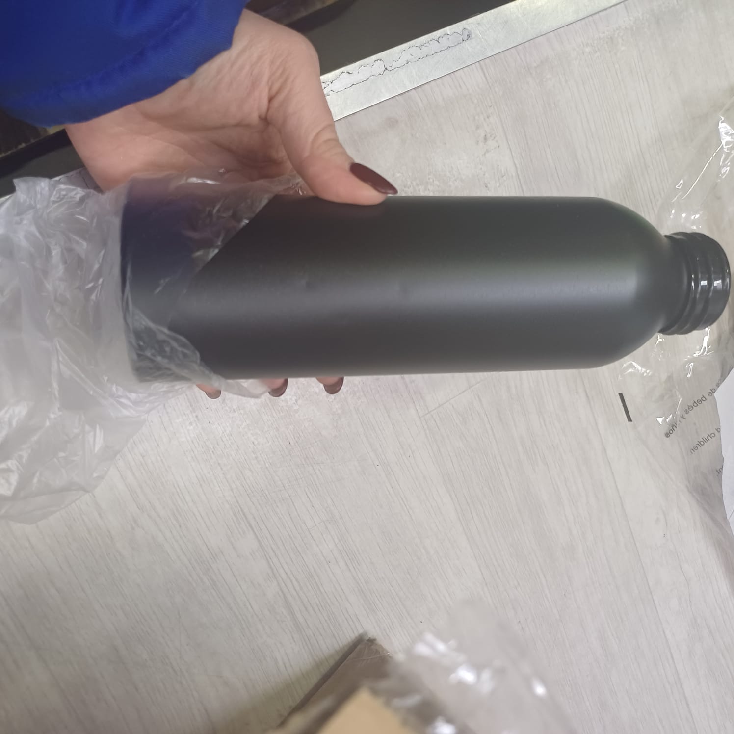 Бутылка для воды Joli, 650 мл, черный (Р)