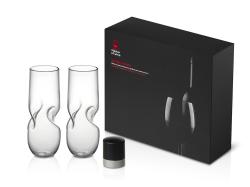 Набор из двух бокалов и пробки для шампанского Bubbly Bliss