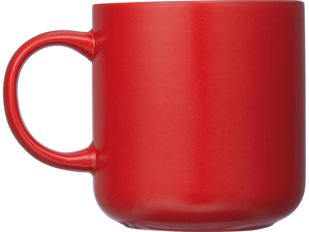 Кружка матовая Rita, 410мл, красный Кружка матовая Rita, 410мл, красный