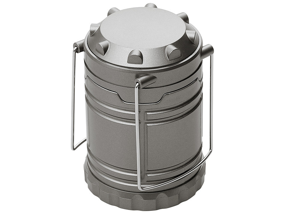 Туристический фонарь с эффектом пламени Beacon, серый