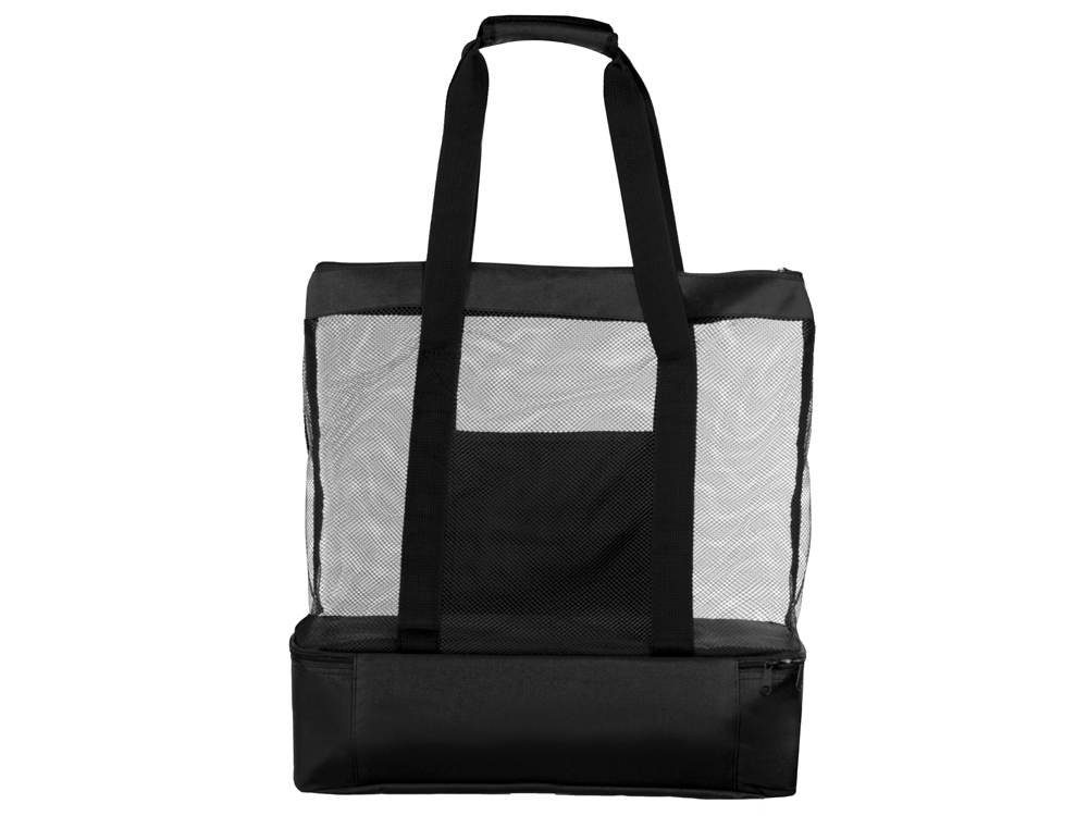 Пляжная сумка с изотермическим отделением Coolmesh, черный