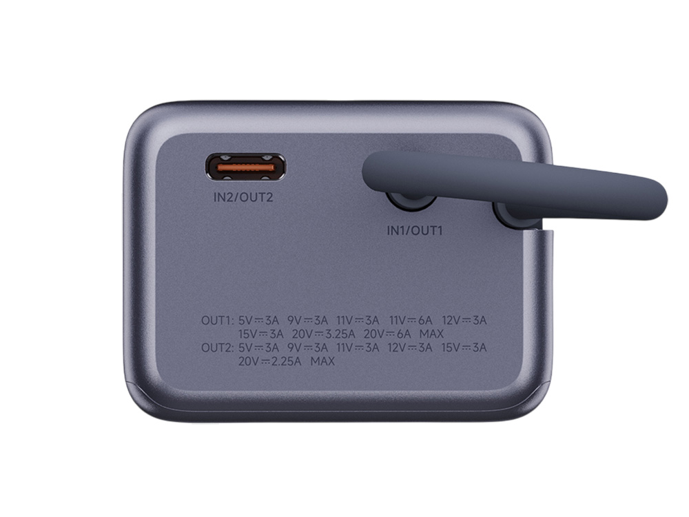Внешний аккумулятор со встроенным кабелем Xiaomi 165W Power Bank 10000mAh (Integrated Cable) GL