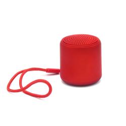 Беспроводная Bluetooth колонка Music TWS софт-тач, красная