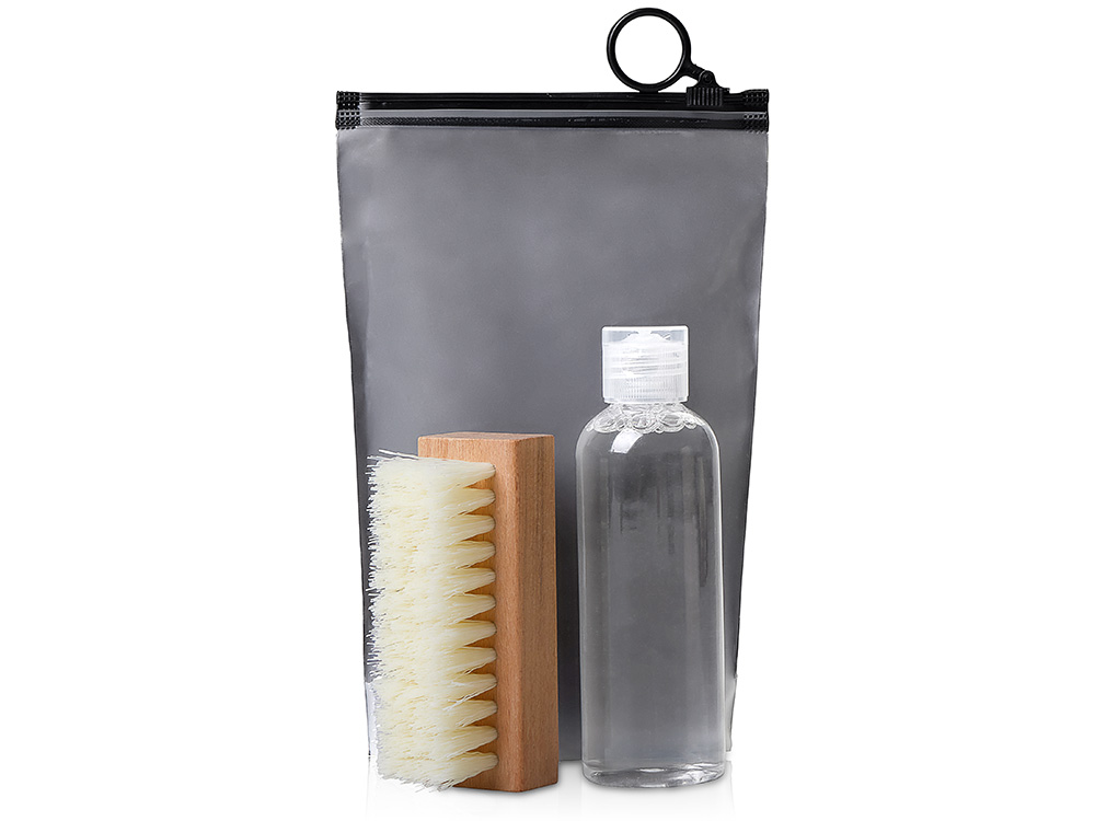 Набор для чистки обуви Sole, черный