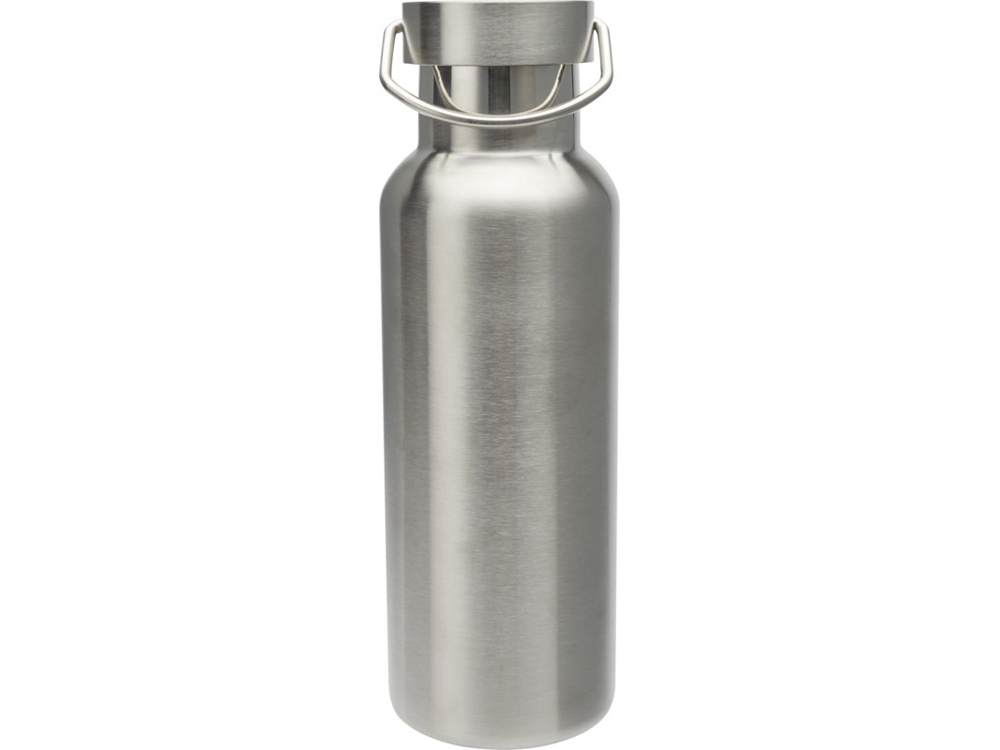 Бутылка для воды Thor из нержавеющей стали, сертифицированной по стандарту RCS, серебряный