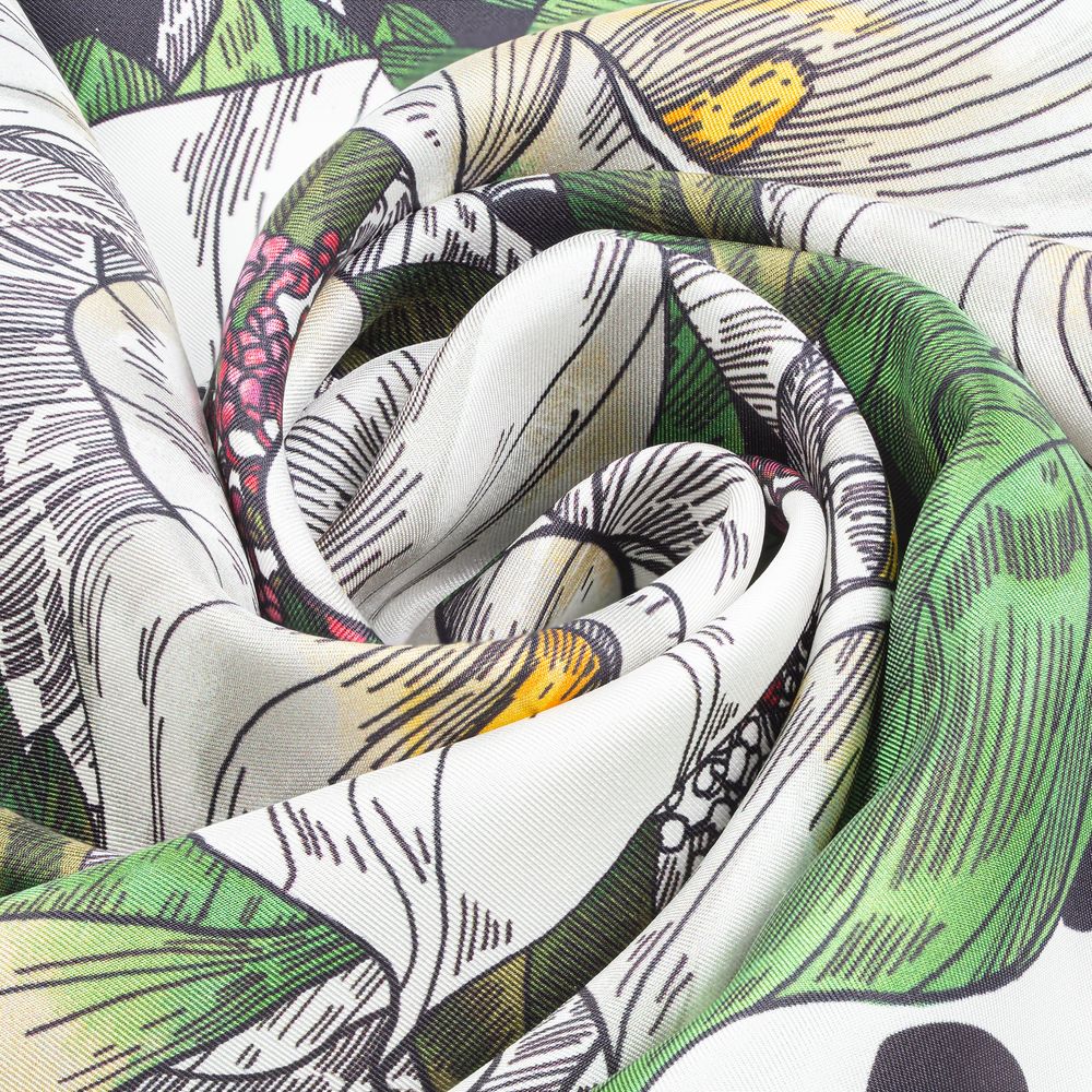 Платок шелковый Delicate, каллы Платок шелковый Delicate, каллы