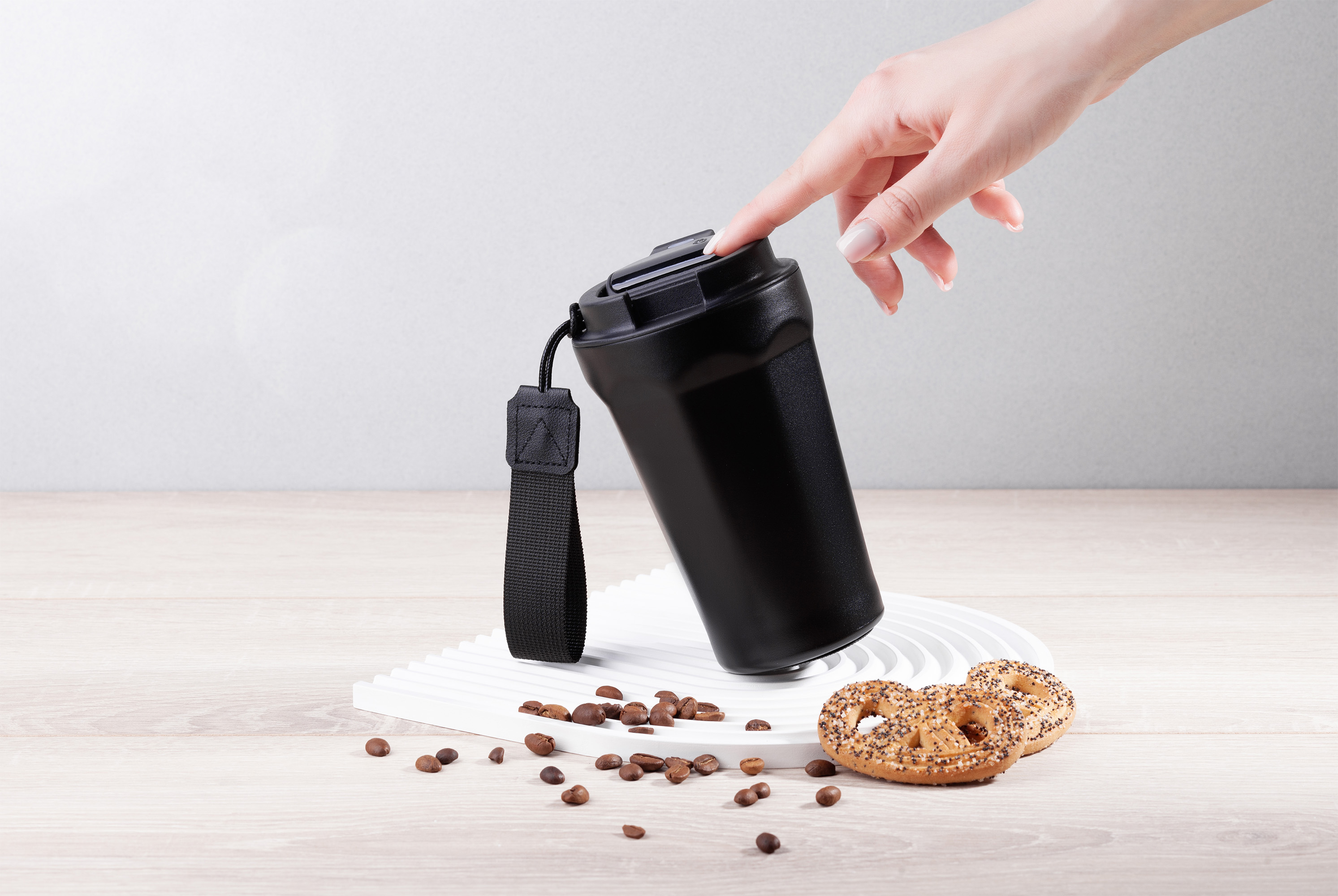 Термостакан "Legend" 390 мл с индикацией температуры Термостакан "Legend" 390 мл с индикацией температуры