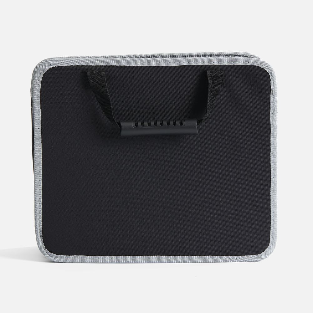 Органайзер в багажник с сумкой-холодильником Arranger, черный с серым