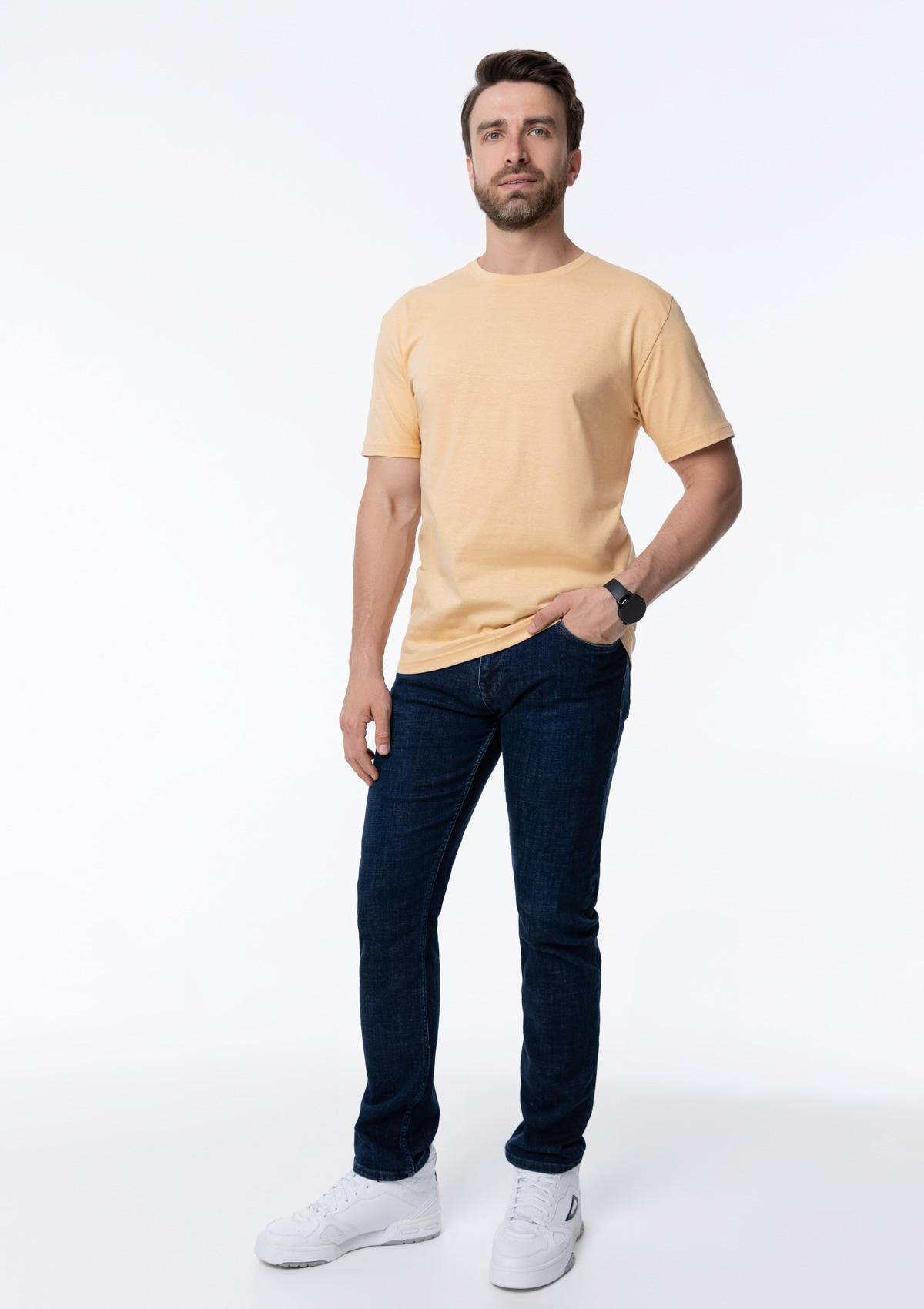 Футболка унисекс без бокового шва STAN хлопок 160, 02