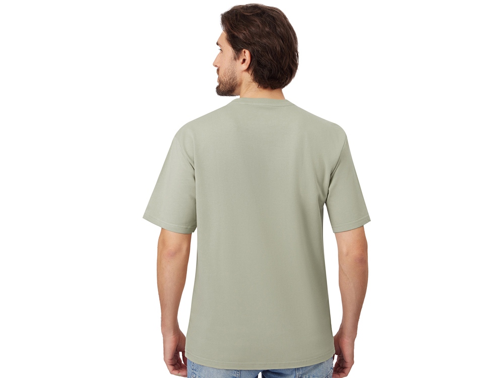 Футболка из френч терри Warsaw унисекс 220гр, оливковый