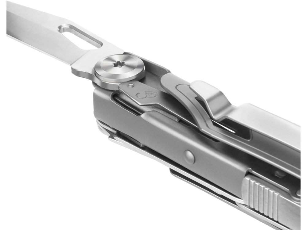 Нож-мультитул Rocktol 12 в 1 с титановыми ручками, серый