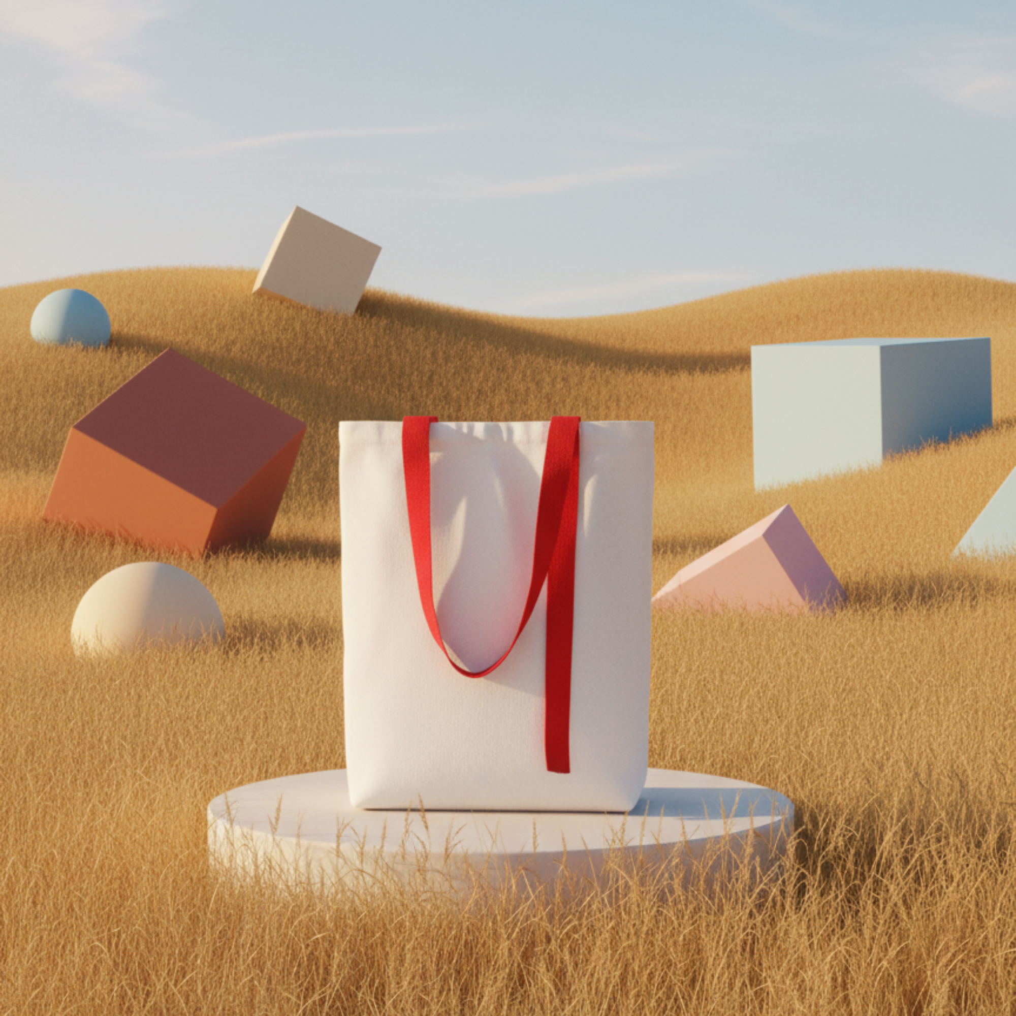 Сумка для покупок TAHOMA 270 г/м², красная