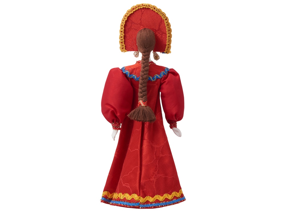 Подарочный набор: кукла фарфоровая, чай Малина с мятой, красный Подарочный набор: кукла фарфоровая, чай Малина с мятой, красный