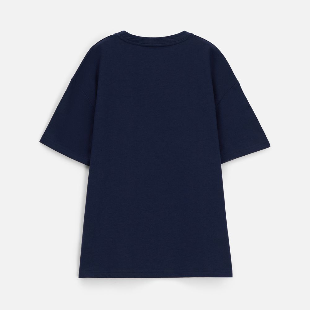 Футболка унисекс Durington, темно-синяя