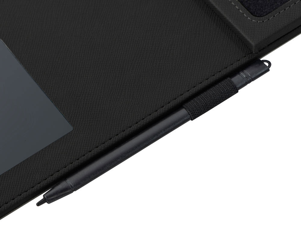 Многофункциональный коврик для мыши Multi Pad с беспроводной зарядкой и LCD экраном, 10 Вт, серый